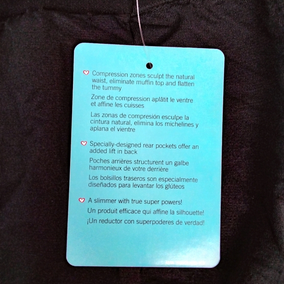 Assets By Spanx Star Power High Waist Shaper Blk G - Picture 5 of 7